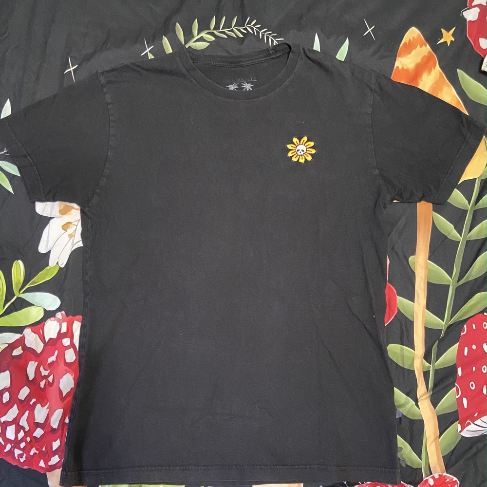 Riot Society Flower Skeleton Tee